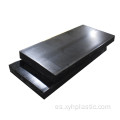 Hoja de acetal de plástico negro/negro de 20-200 mm de espesor de espesor